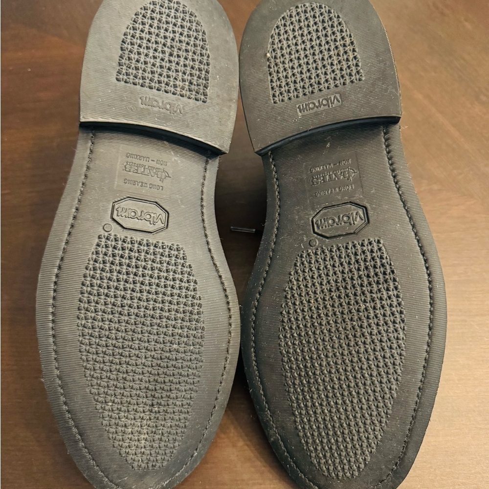 Bates Men's Black Uniform Dress Shoes - Picture 2 of 3